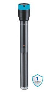 Aquanature Eco Heat Adjustable Submersible Aquarium Heating Rod with Thick Explosion Proof Quartz Tube Equipped with Anti-Collison Sleeve for Fresh & Saltwater Aquariums