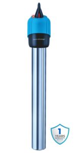 AquaNature Elfin Stainless Steel Aquarium Heater Adjustable Submersible Aquarium Constant Temperature Heating Rod for Freshwater & Saltwater Aquarium