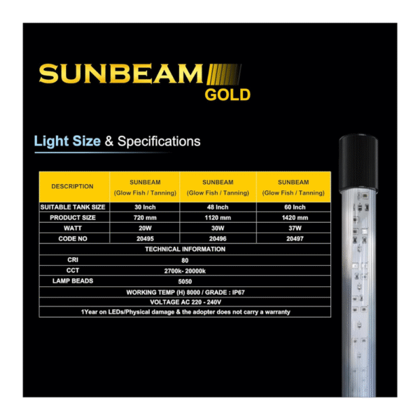 SUNBEAM Gold (Glow Fish + Tanning) - Image 8