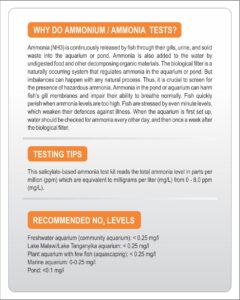 (NH3 NH4) Test kit